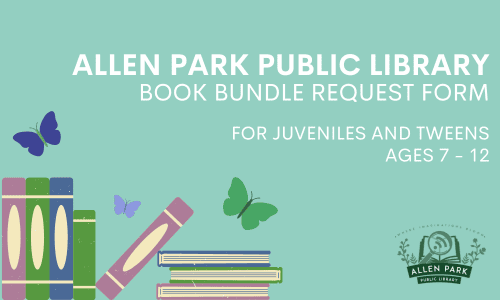 juvenile & tween book bundle request form